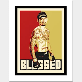 Max Holloway Pop Art Style Posters and Art